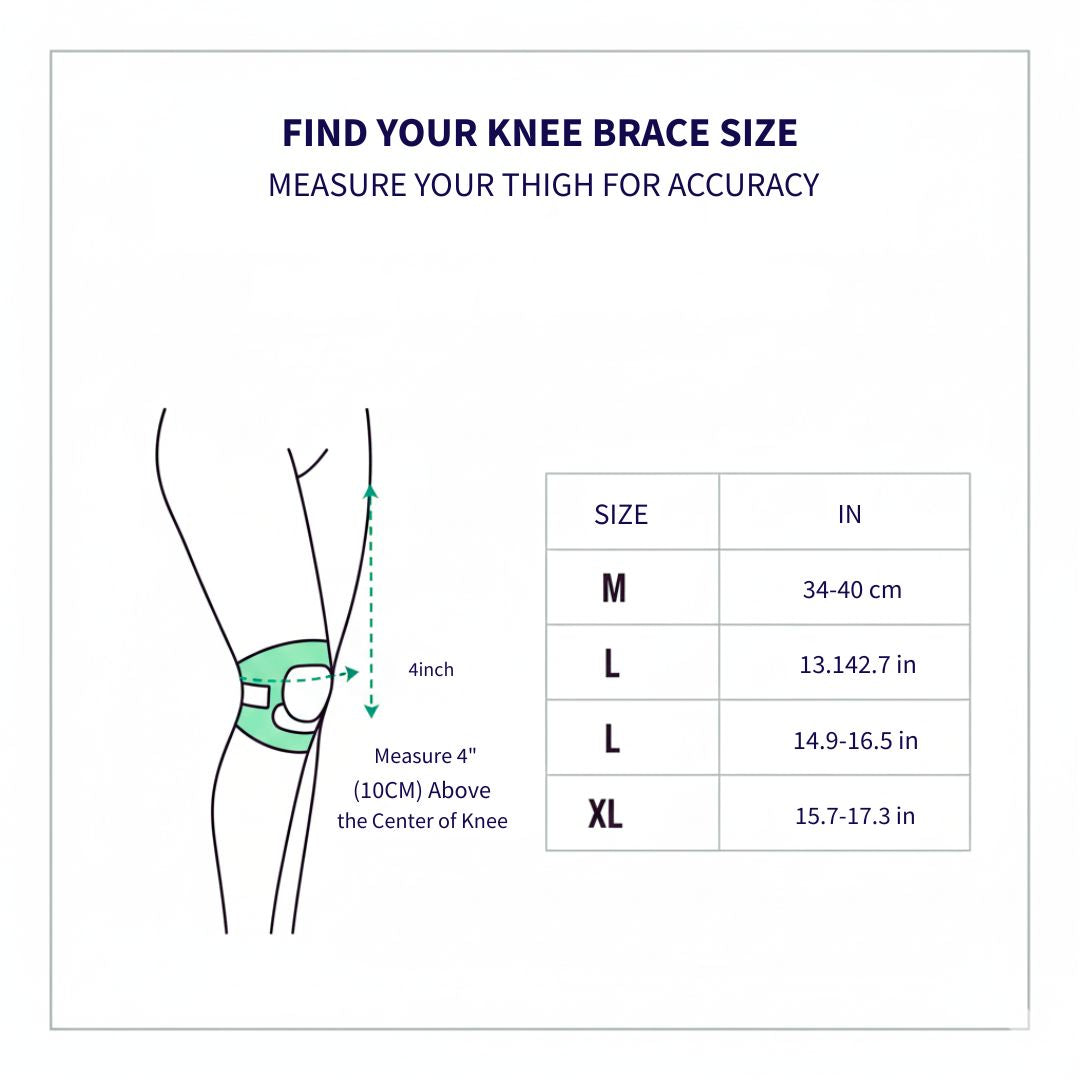 Compression Knee Brace with Side Stabilisers Health