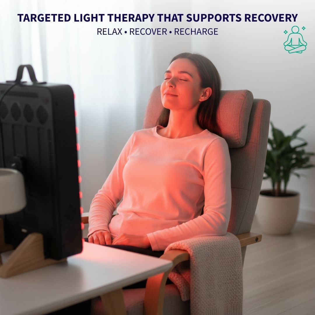 Red light therapy panel for skin rejuvenation and anti-aging