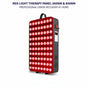 RelievoCare LumaPanel Pro red light therapy lamp 660nm 850nm front view