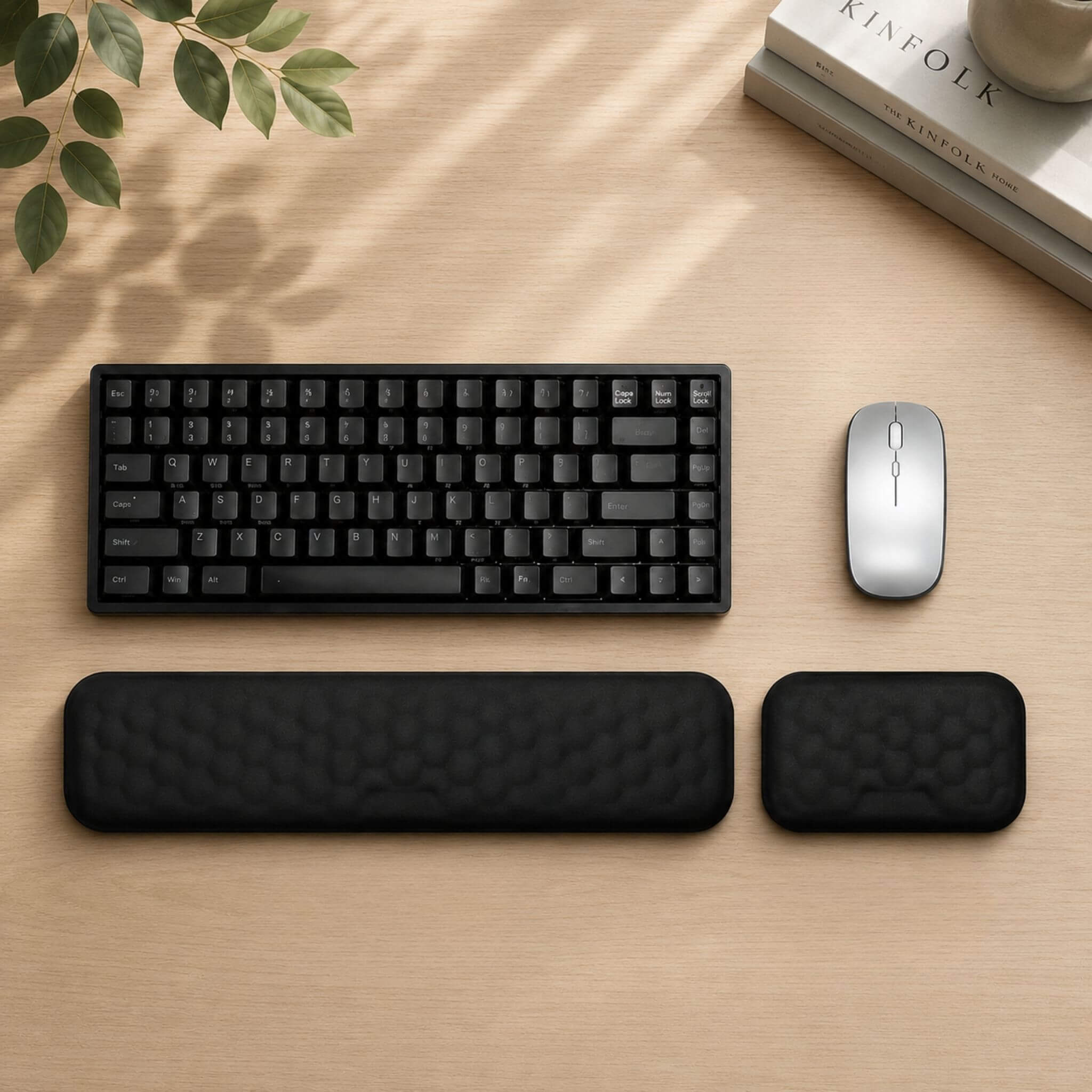 RelievoCare™ Memory Foam Wrist Rest Set