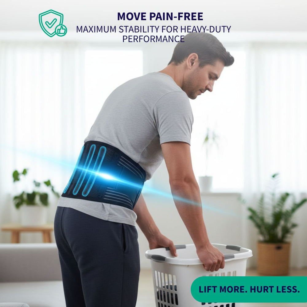Adjustable Back Brace for Lower Back Pain Health