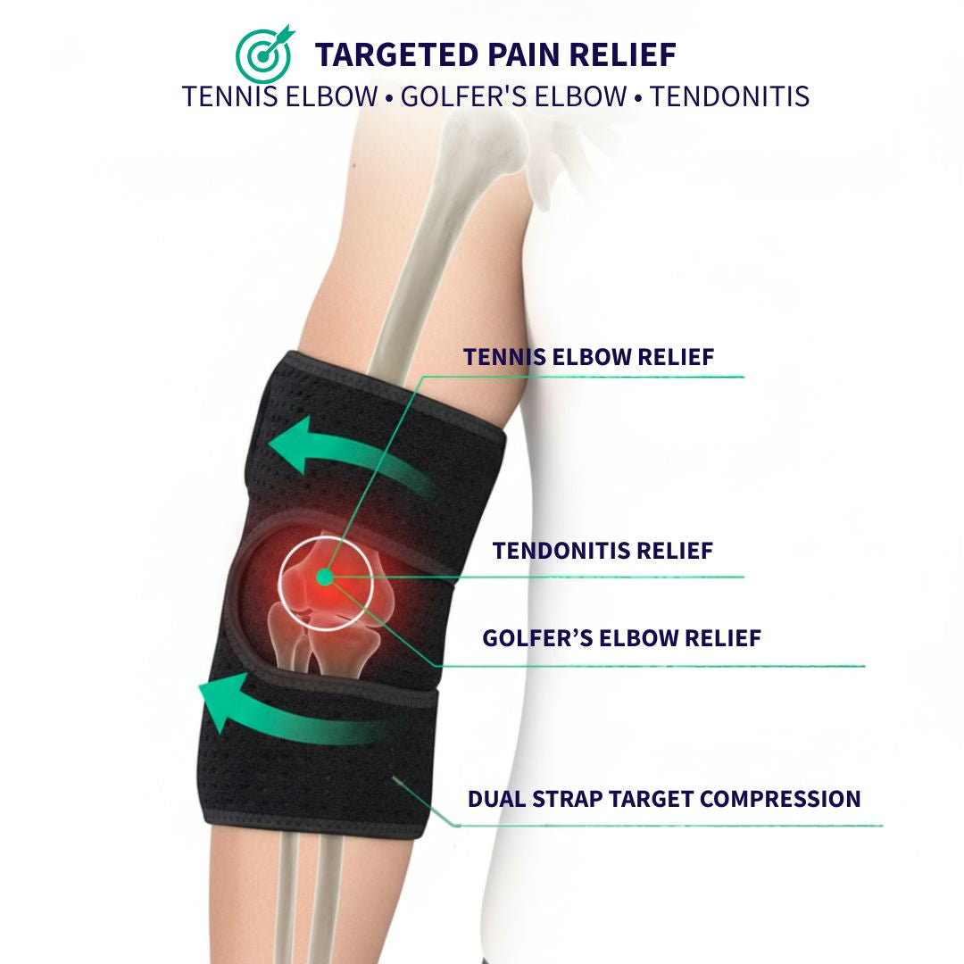 Adjustable Elbow Brace for Pain Relief Health