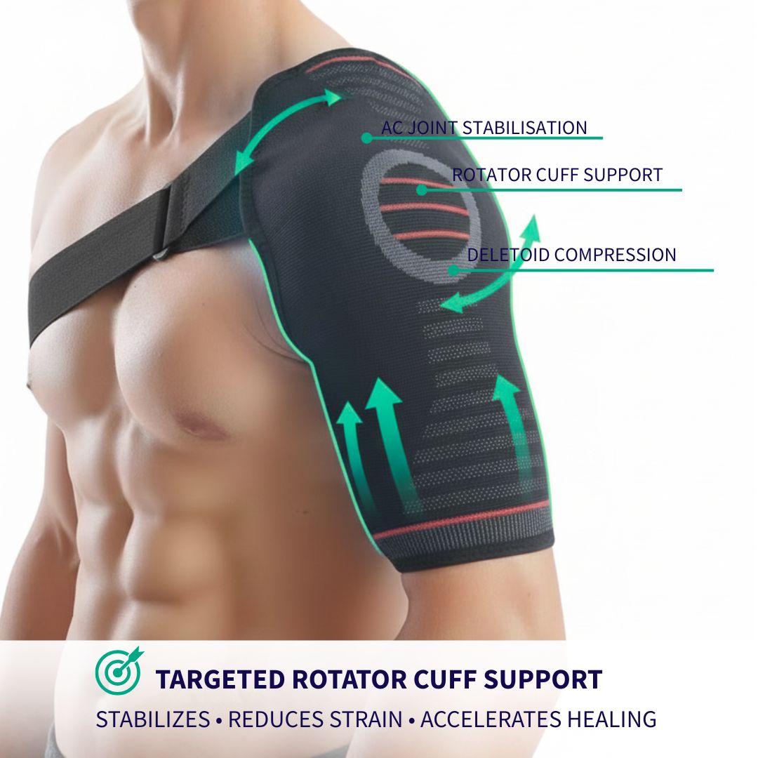 Adjustable Shoulder Brace for Pain Relief Health
