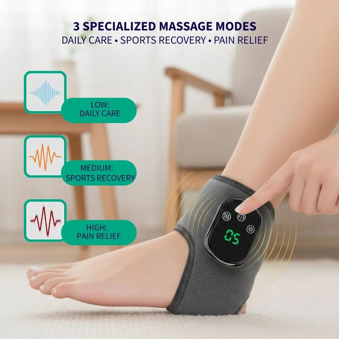 Electric Air Compression Ankle Massager Wellness