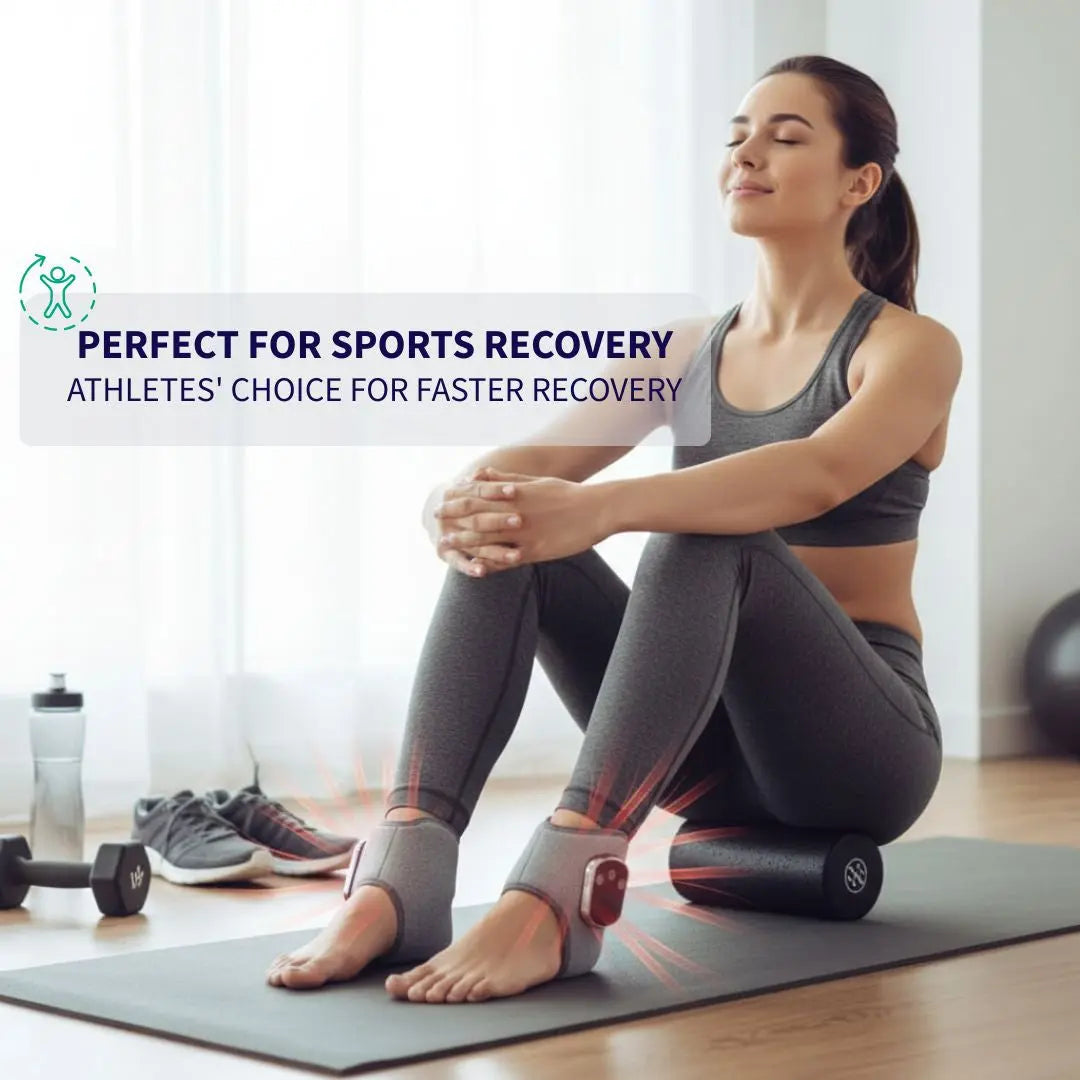 Electric Air Compression Ankle Massager Wellness