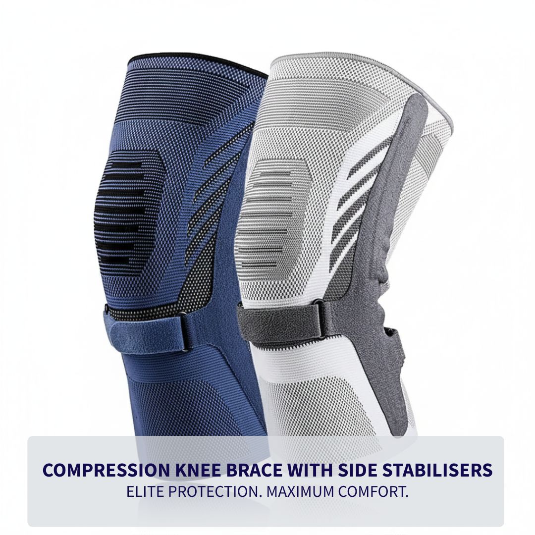 Compression Knee Brace with Side Stabilisers Health