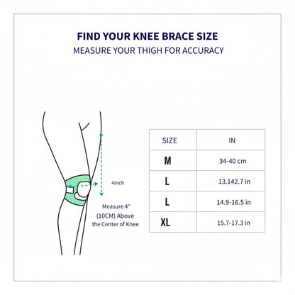 Compression Knee Brace with Side Stabilisers Health