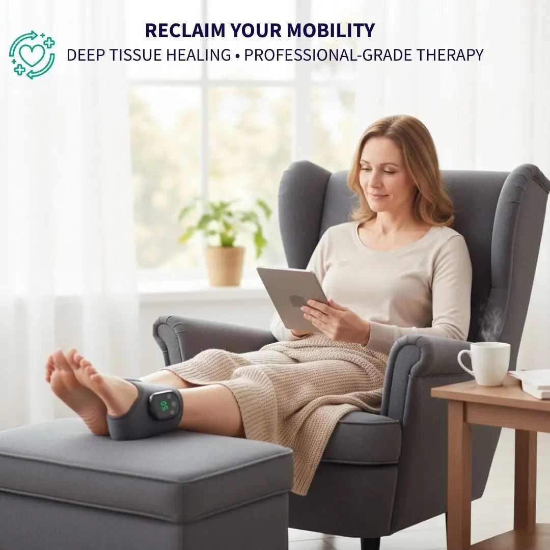 Electric Air Compression Ankle Massager Wellness