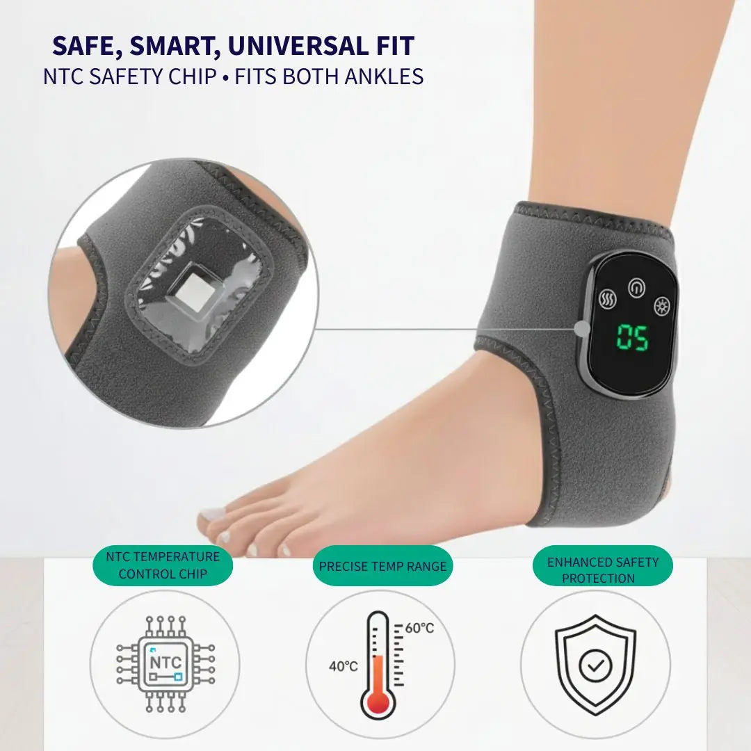 Electric Air Compression Ankle Massager Wellness