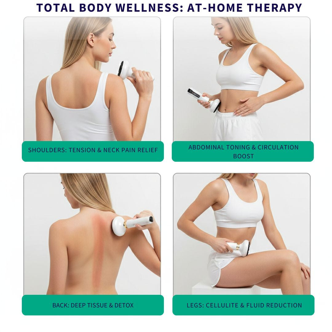 Electric Cupping Therapy Set with Glass Jars RelievoCare