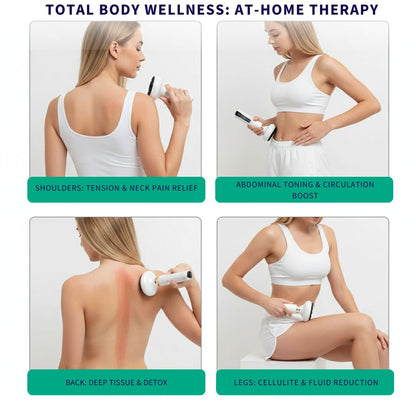 Electric Cupping Therapy Set with Glass Jars RelievoCare