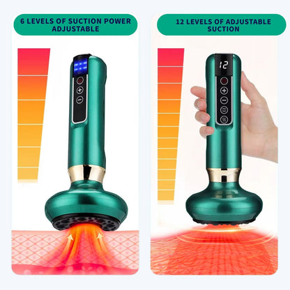 Electric Cupping Therapy Set with Glass Jars RelievoCare