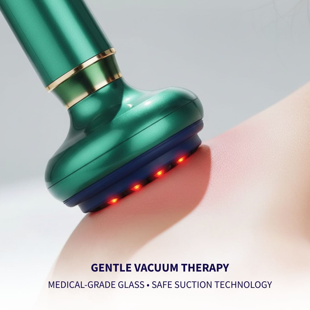 Electric Cupping Therapy Set with Glass Jars RelievoCare