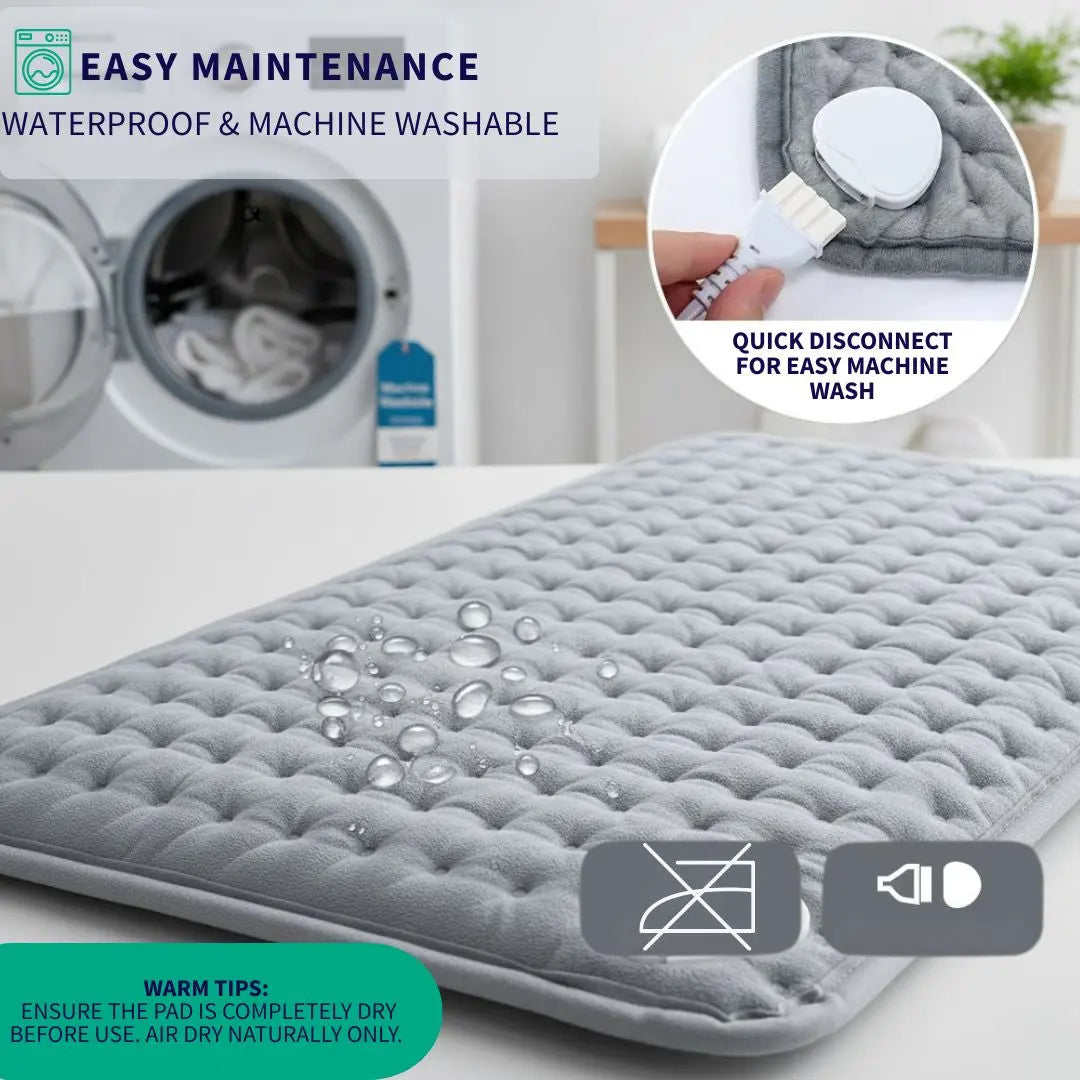 Microplush Electric Heating Therapy Pad Wellness