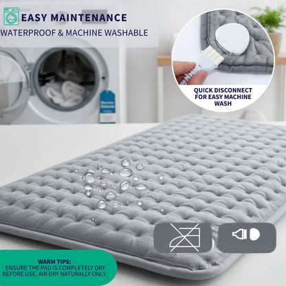 Microplush Electric Heating Therapy Pad Wellness