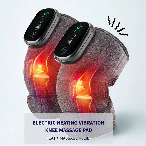 Electric Heating Vibration Knee Massage Pad Wellness