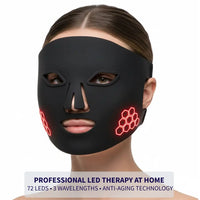 Face Mask LED Red Light Therapy Wellness