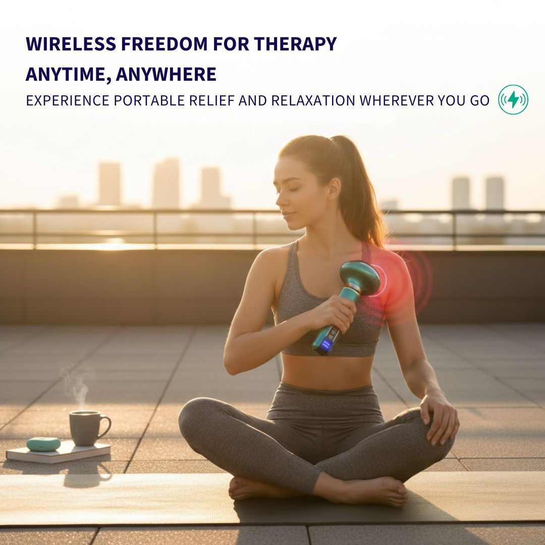 Electric Cupping Therapy Set with Glass Jars RelievoCare