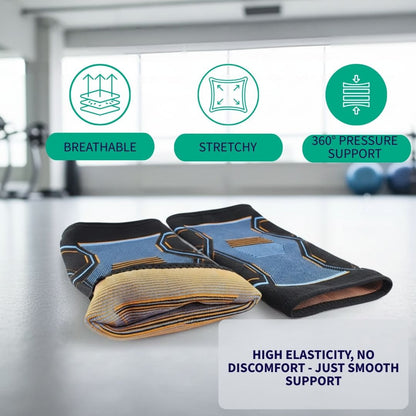 Meniscus-Shield knee brace detail 