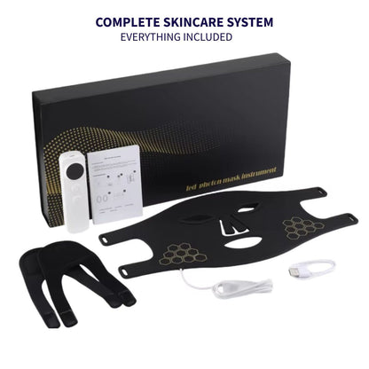 Face Mask LED Red Light Therapy Wellness