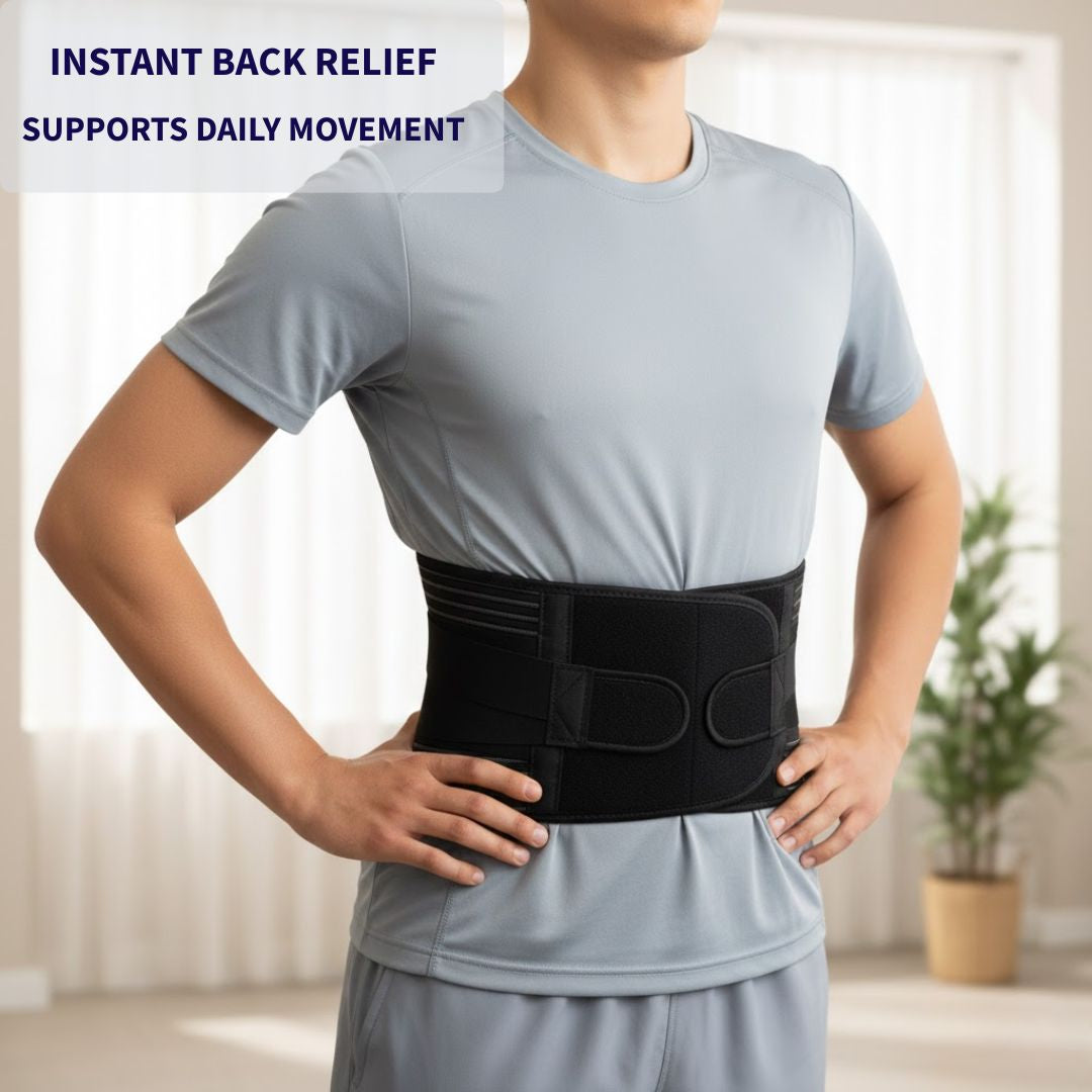 Adjustable Back Brace for Lower Back Pain Health