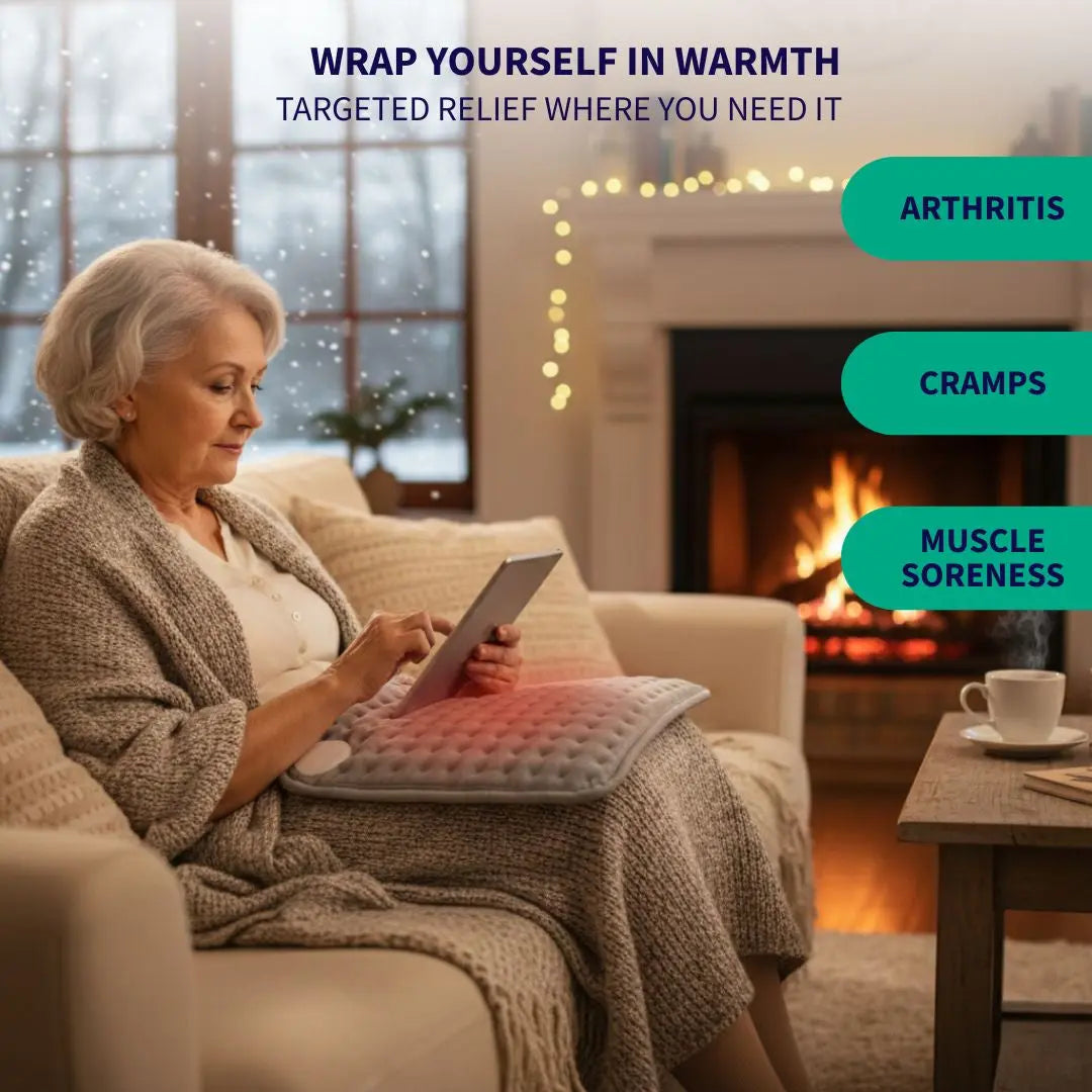 Microplush Electric Heating Therapy Pad Wellness