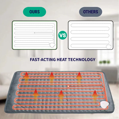 Microplush Electric Heating Therapy Pad Wellness