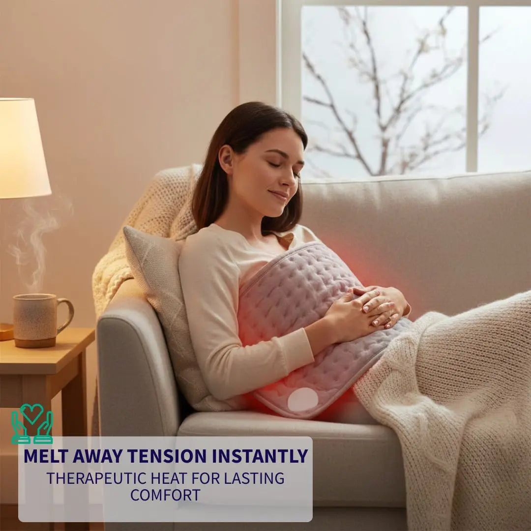 Microplush Electric Heating Therapy Pad Wellness