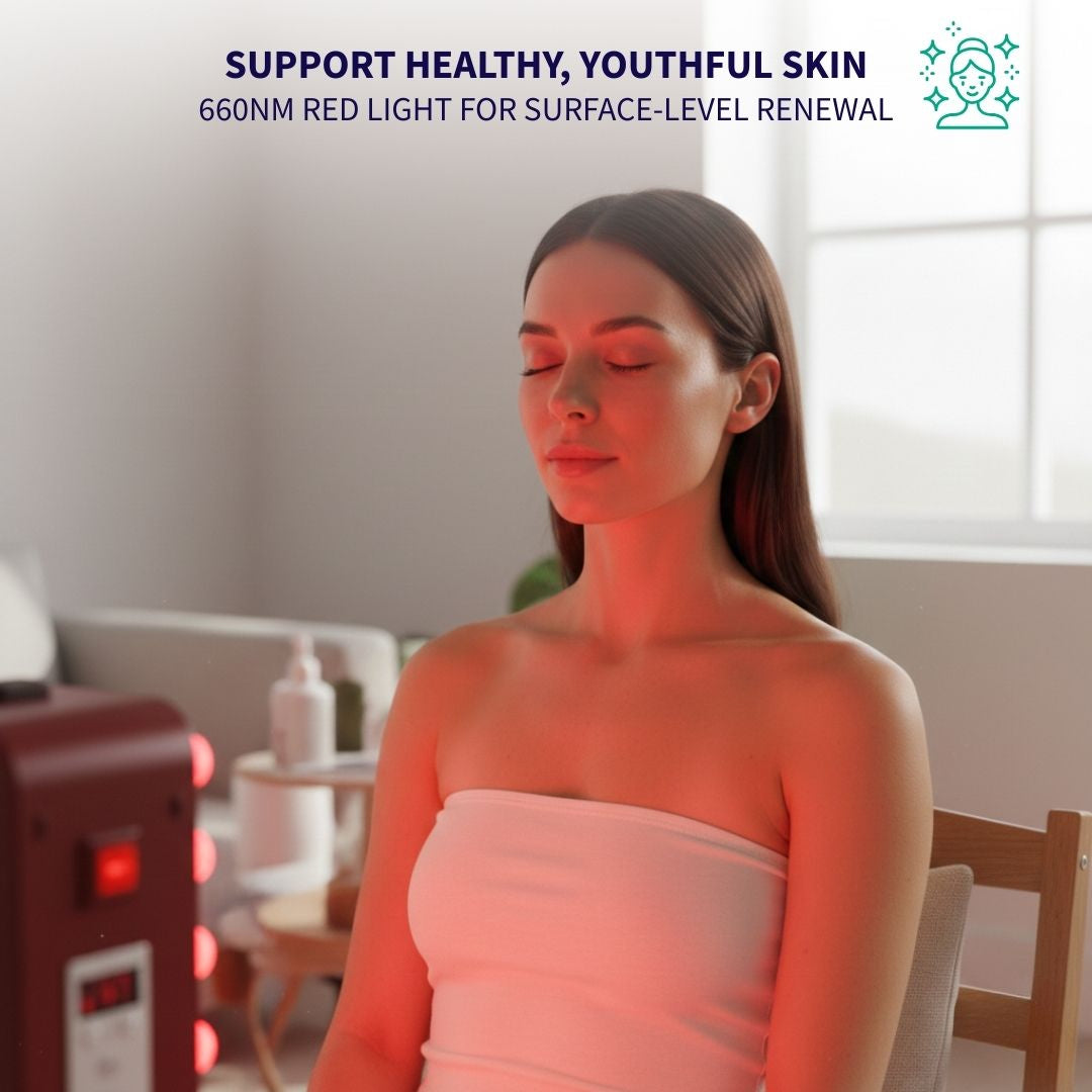 660nm 850nm LED red and near-infrared light therapy device