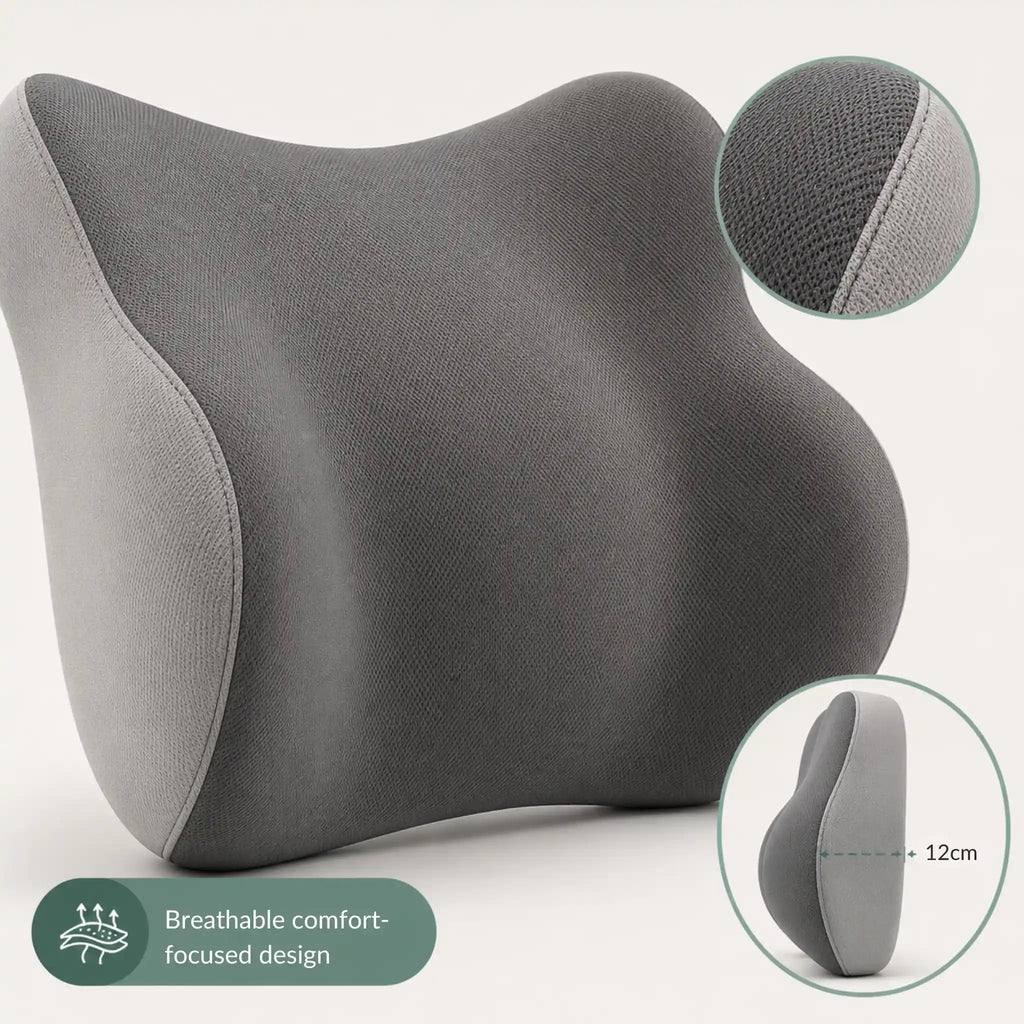 Close-up of the premium, high-density memory foam and cooling mesh outer cover.