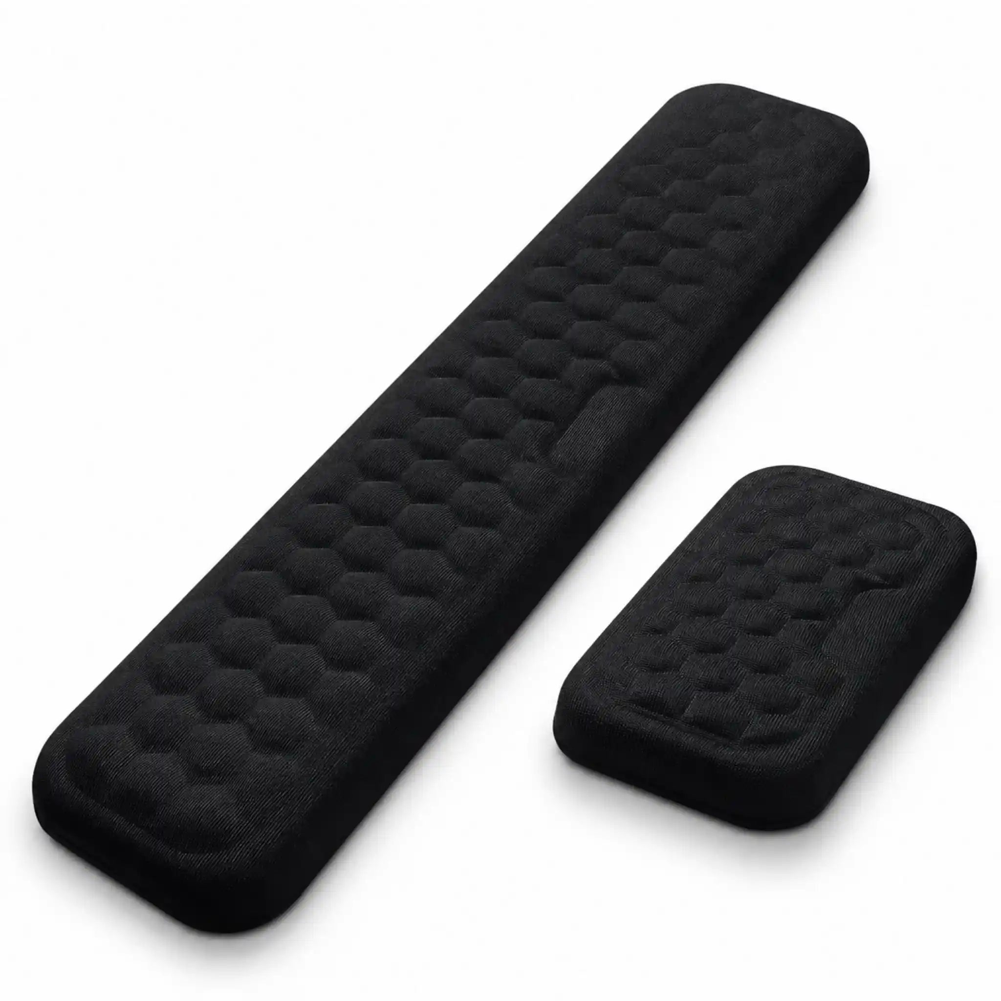 RelievoCare Memory Foam Wrist Rest Set on a clean white background.