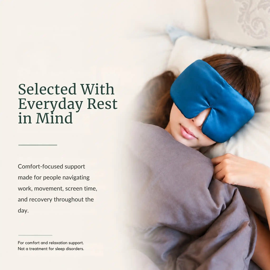 RelievoCare premium beauty and sleep quality guarantee seal.