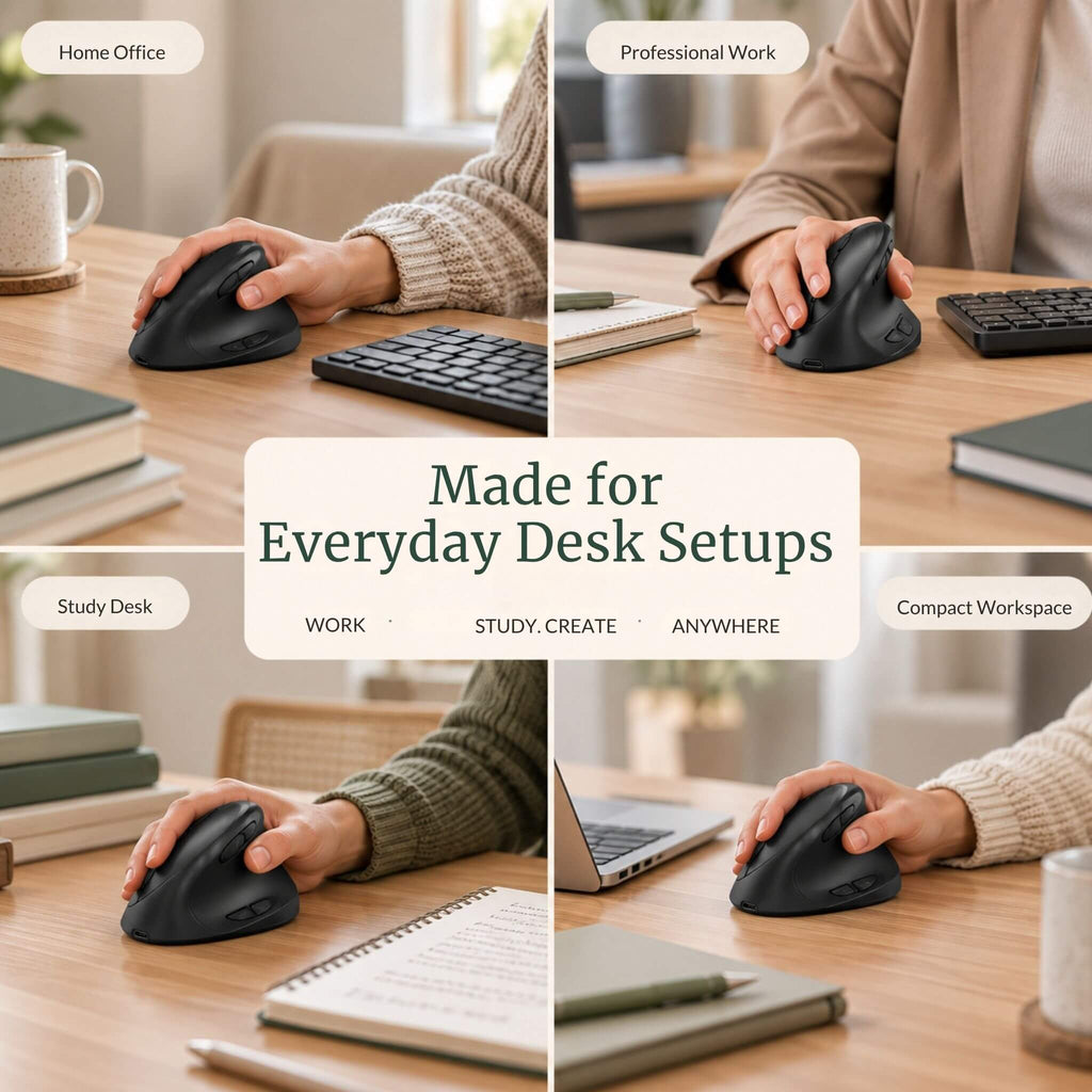 RelievoCare™ Wireless Vertical Mouse