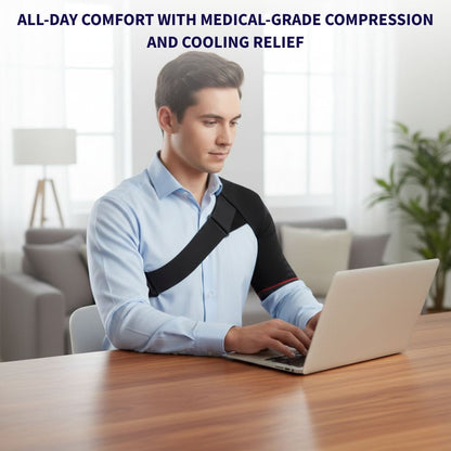 Adjustable Shoulder Brace for Pain Relief Health