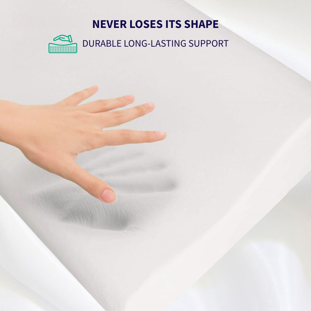 Natural latex orthopaedic pillow with breathable eco-friendly material