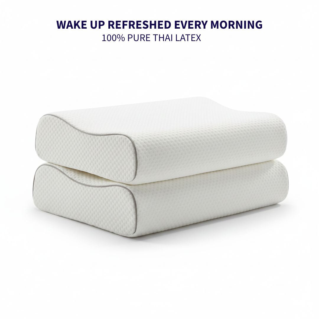 RelievoCare ThaiPure natural latex orthopaedic cervical pillow for neck support